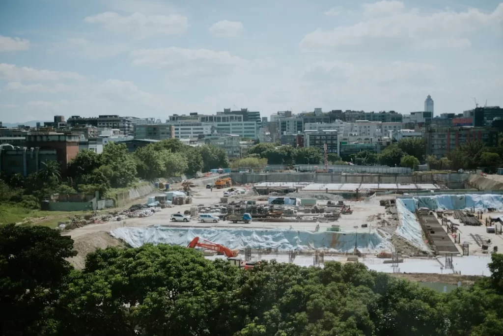 Güngören kentsel dönüşüm projesi şantiye görünümü